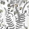 Finlayson Verso Peel and Stick Wallpaper Peel and Stick Wallpaper RoomMates Roll Gray 