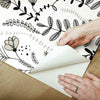 Finlayson Verso Peel and Stick Wallpaper Peel and Stick Wallpaper RoomMates   