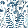 Finlayson Verso Peel and Stick Wallpaper Peel and Stick Wallpaper RoomMates Roll Blue 