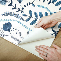 Finlayson Verso Peel and Stick Wallpaper Peel and Stick Wallpaper RoomMates   