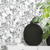 Vogue Sketches Peel and Stick Wallpaper Peel and Stick Wallpaper RoomMates   
