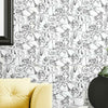 Vogue Sketches Peel and Stick Wallpaper Peel and Stick Wallpaper RoomMates   