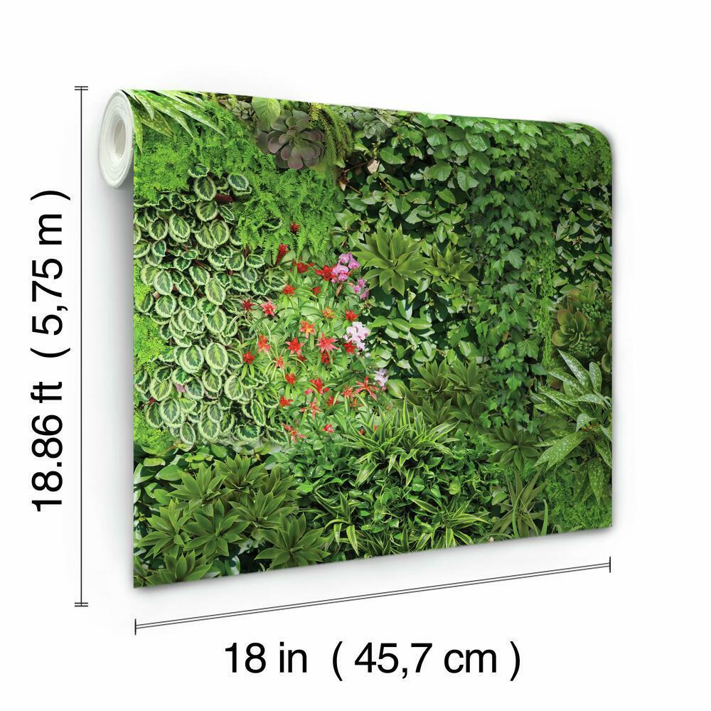 Living Wall Peel and Stick Wallpaper Peel and Stick Wallpaper RoomMates   