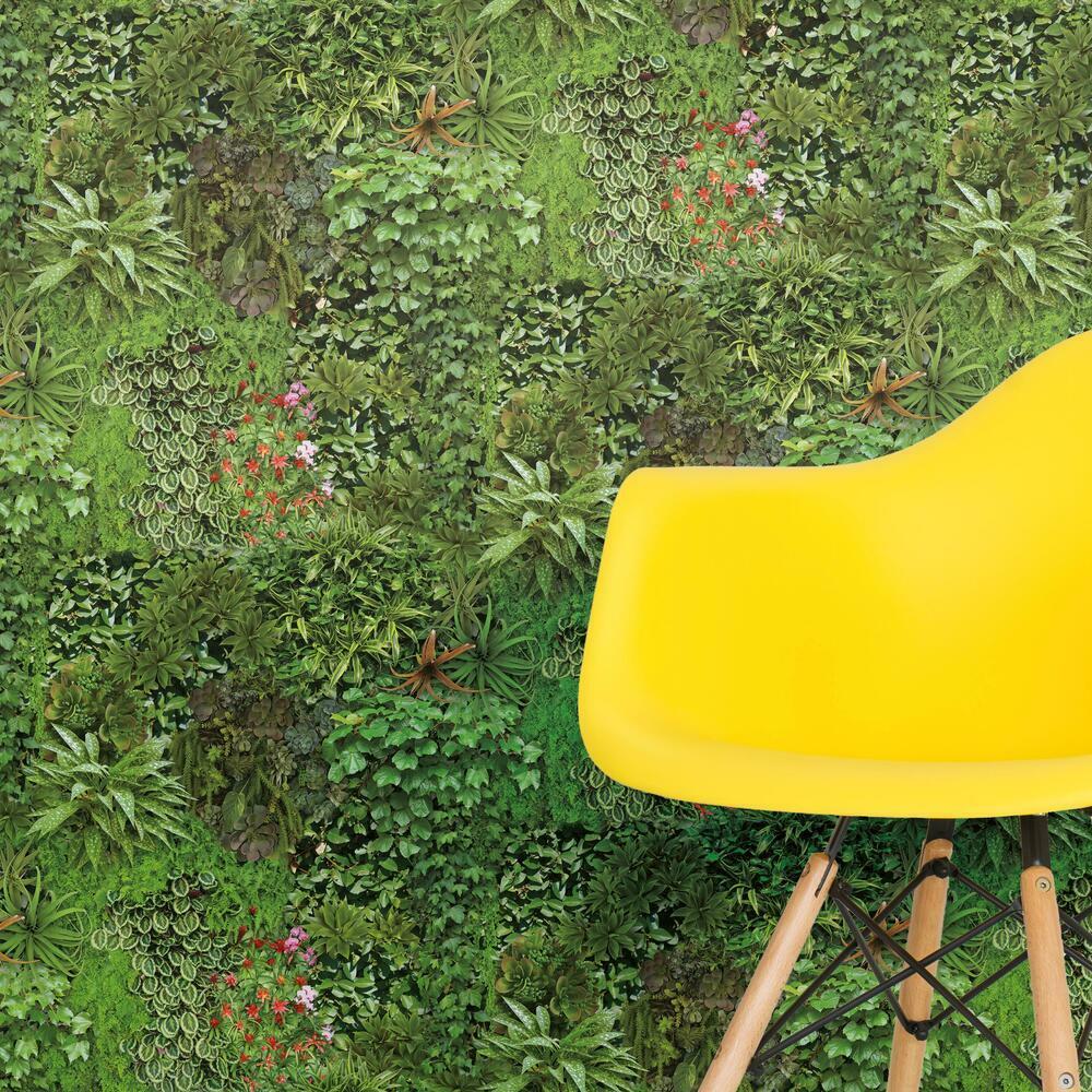 Living Wall Peel and Stick Wallpaper Peel and Stick Wallpaper RoomMates   