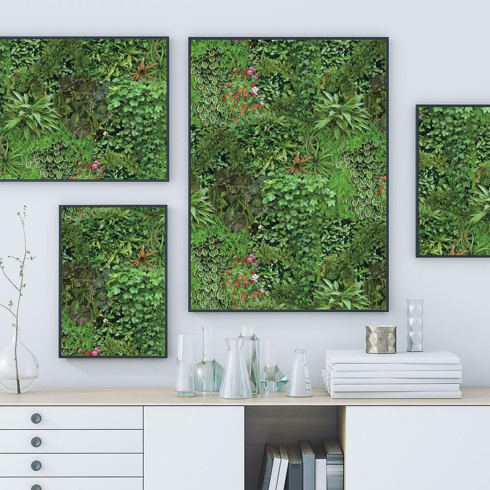 Living Wall Peel and Stick Wallpaper Peel and Stick Wallpaper RoomMates   