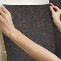 Ornate Ogee Peel and Stick Wallpaper Peel and Stick Wallpaper RoomMates   