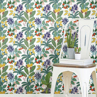 Funky Jungle Peel and Stick Wallpaper Peel and Stick Wallpaper RoomMates   