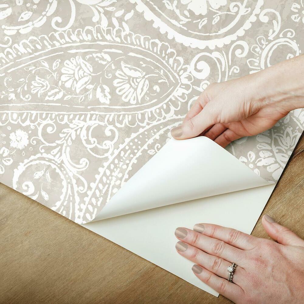 Paisley Prince Peel and Stick Wallpaper Peel and Stick Wallpaper RoomMates   
