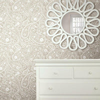 Paisley Prince Peel and Stick Wallpaper Peel and Stick Wallpaper RoomMates   