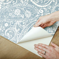Paisley Prince Peel and Stick Wallpaper Peel and Stick Wallpaper RoomMates   