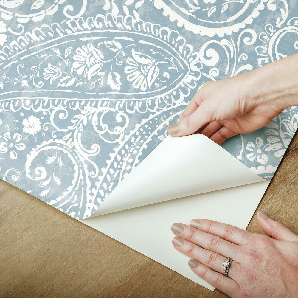 Paisley Prince Peel and Stick Wallpaper Peel and Stick Wallpaper RoomMates   