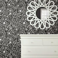 Paisley Prince Peel and Stick Wallpaper Peel and Stick Wallpaper RoomMates   
