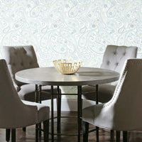 Paisley Prince Peel and Stick Wallpaper Peel and Stick Wallpaper RoomMates   