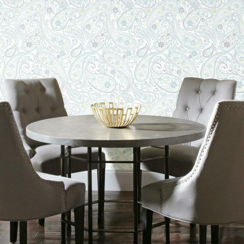 Paisley Prince Peel and Stick Wallpaper Peel and Stick Wallpaper RoomMates   