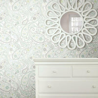 Paisley Prince Peel and Stick Wallpaper Peel and Stick Wallpaper RoomMates   