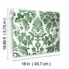 Vine Damask Peel and Stick Wallpaper Peel and Stick Wallpaper RoomMates   