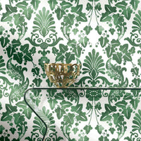 Vine Damask Peel and Stick Wallpaper Peel and Stick Wallpaper RoomMates   