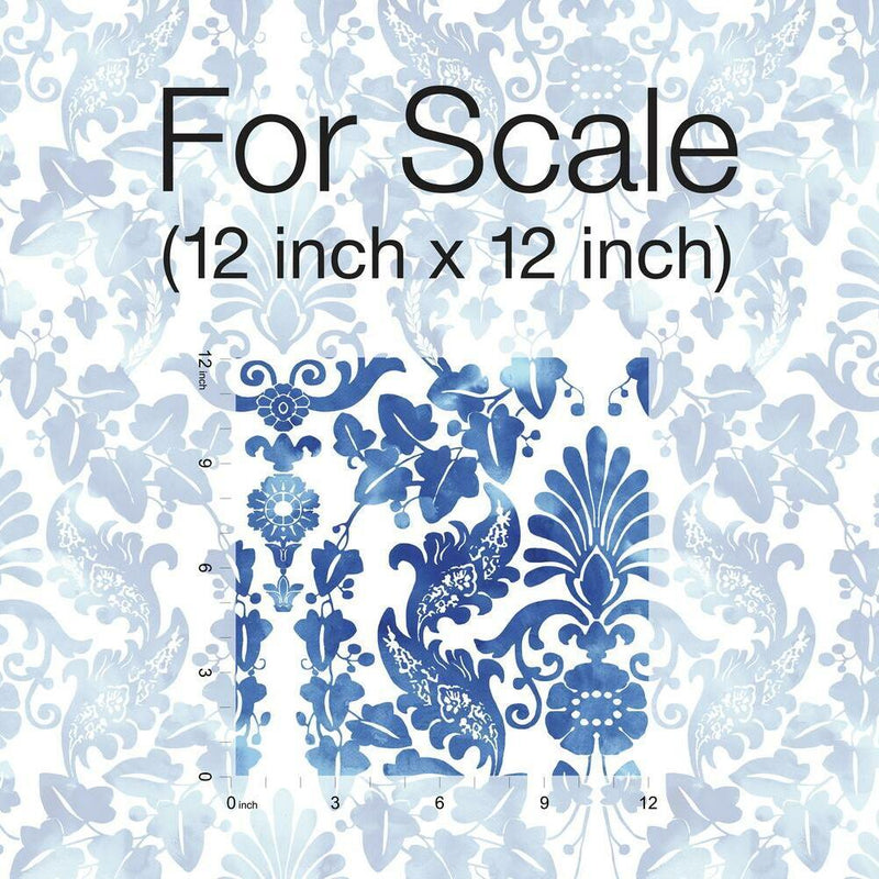 Vine Damask Peel and Stick Wallpaper Peel and Stick Wallpaper RoomMates   