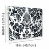 Vine Damask Peel and Stick Wallpaper Peel and Stick Wallpaper RoomMates   