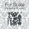 Vine Damask Peel and Stick Wallpaper Peel and Stick Wallpaper RoomMates   