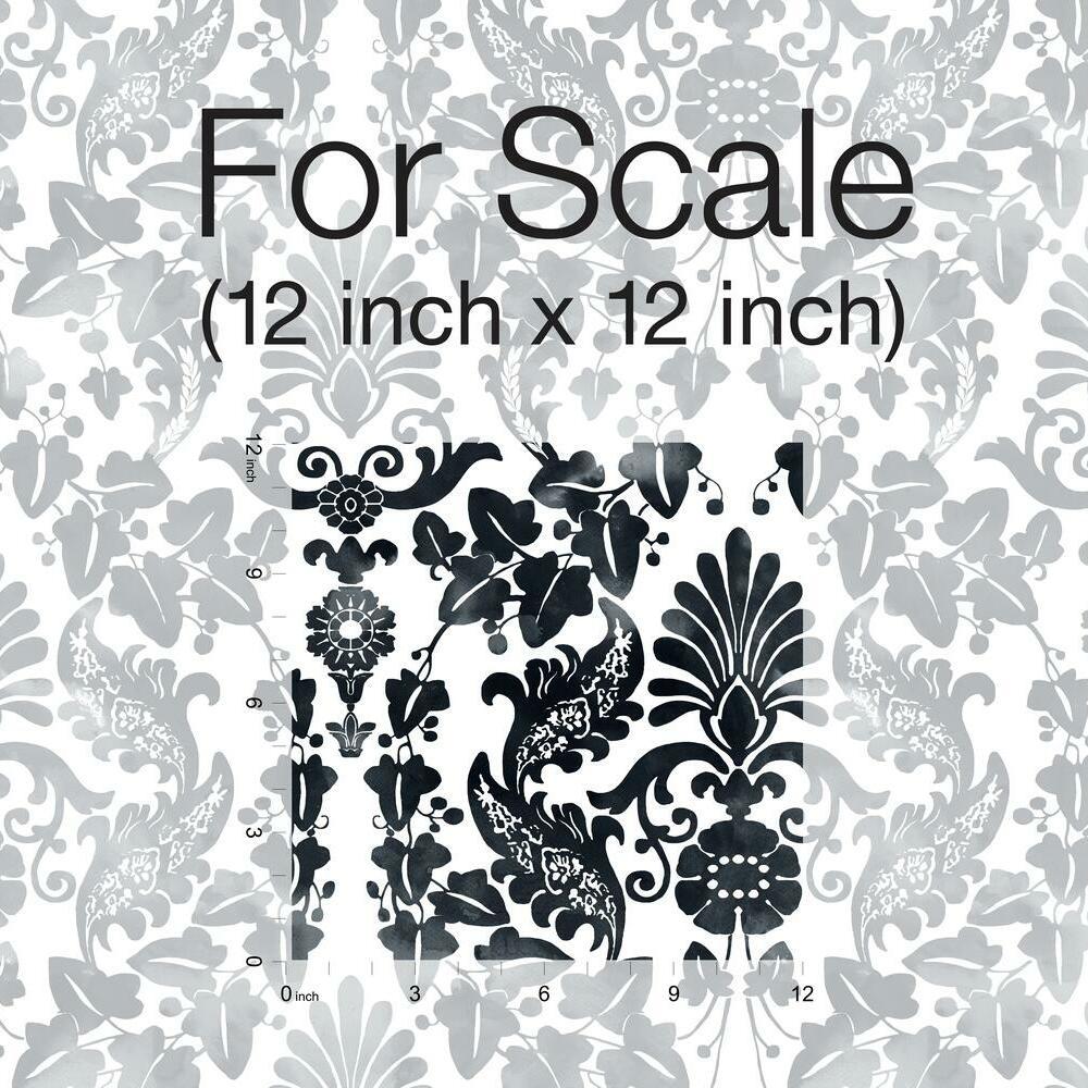 Vine Damask Peel and Stick Wallpaper Peel and Stick Wallpaper RoomMates   