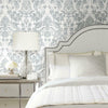 Vine Damask Peel and Stick Wallpaper Peel and Stick Wallpaper RoomMates   
