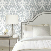 Vine Damask Peel and Stick Wallpaper Peel and Stick Wallpaper RoomMates   