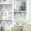 Vine Damask Peel and Stick Wallpaper Peel and Stick Wallpaper RoomMates   