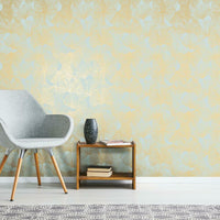 Ginkgo Leaves Peel and Stick Wallpaper Peel and Stick Wallpaper RoomMates   