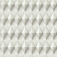 Paragon Geometric Peel and Stick Wallpaper Peel and Stick Wallpaper RoomMates Roll Taupe 
