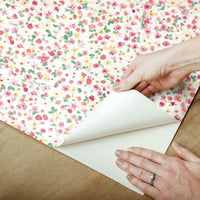 Petite Floral Peel and Stick Wallpaper Peel and Stick Wallpaper RoomMates   