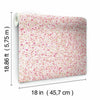 Petite Floral Peel and Stick Wallpaper Peel and Stick Wallpaper RoomMates   