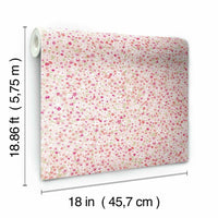 Petite Floral Peel and Stick Wallpaper Peel and Stick Wallpaper RoomMates   