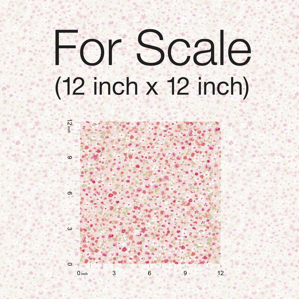 Petite Floral Peel and Stick Wallpaper Peel and Stick Wallpaper RoomMates   