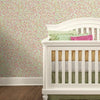Petite Floral Peel and Stick Wallpaper Peel and Stick Wallpaper RoomMates   