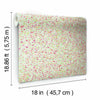 Petite Floral Peel and Stick Wallpaper Peel and Stick Wallpaper RoomMates   