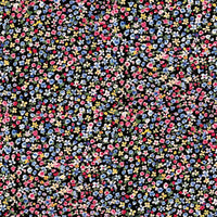 Petite Floral Peel and Stick Wallpaper Peel and Stick Wallpaper RoomMates Roll Black 
