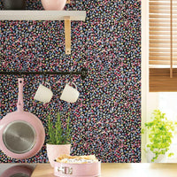 Petite Floral Peel and Stick Wallpaper Peel and Stick Wallpaper RoomMates   