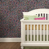 Petite Floral Peel and Stick Wallpaper Peel and Stick Wallpaper RoomMates   