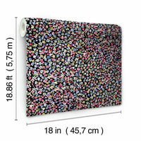 Petite Floral Peel and Stick Wallpaper Peel and Stick Wallpaper RoomMates   