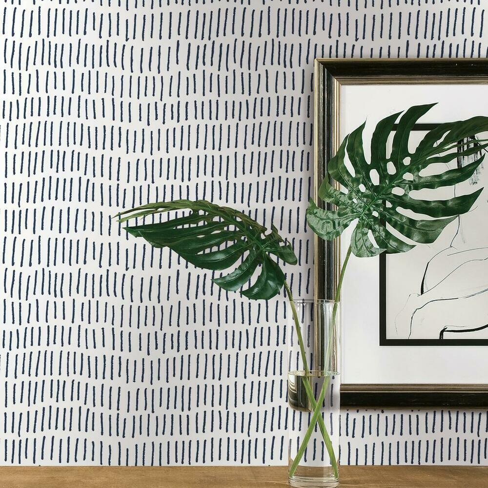 Tick Mark Peel and Stick Wallpaper Peel and Stick Wallpaper RoomMates   