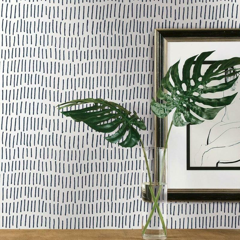 Tick Mark Peel and Stick Wallpaper Peel and Stick Wallpaper RoomMates   