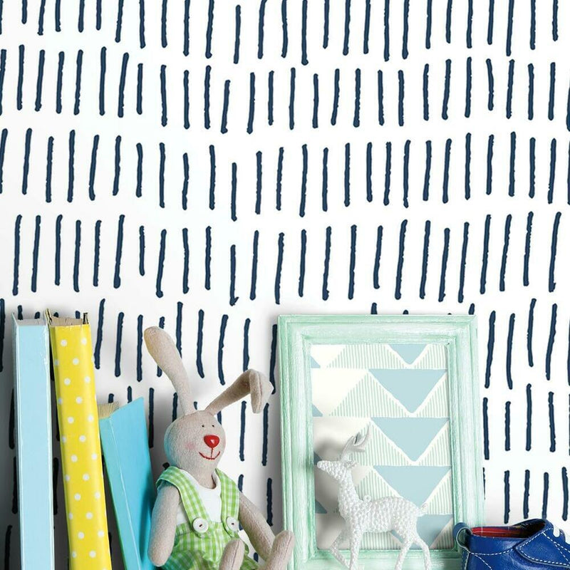 Tick Mark Peel and Stick Wallpaper Peel and Stick Wallpaper RoomMates   
