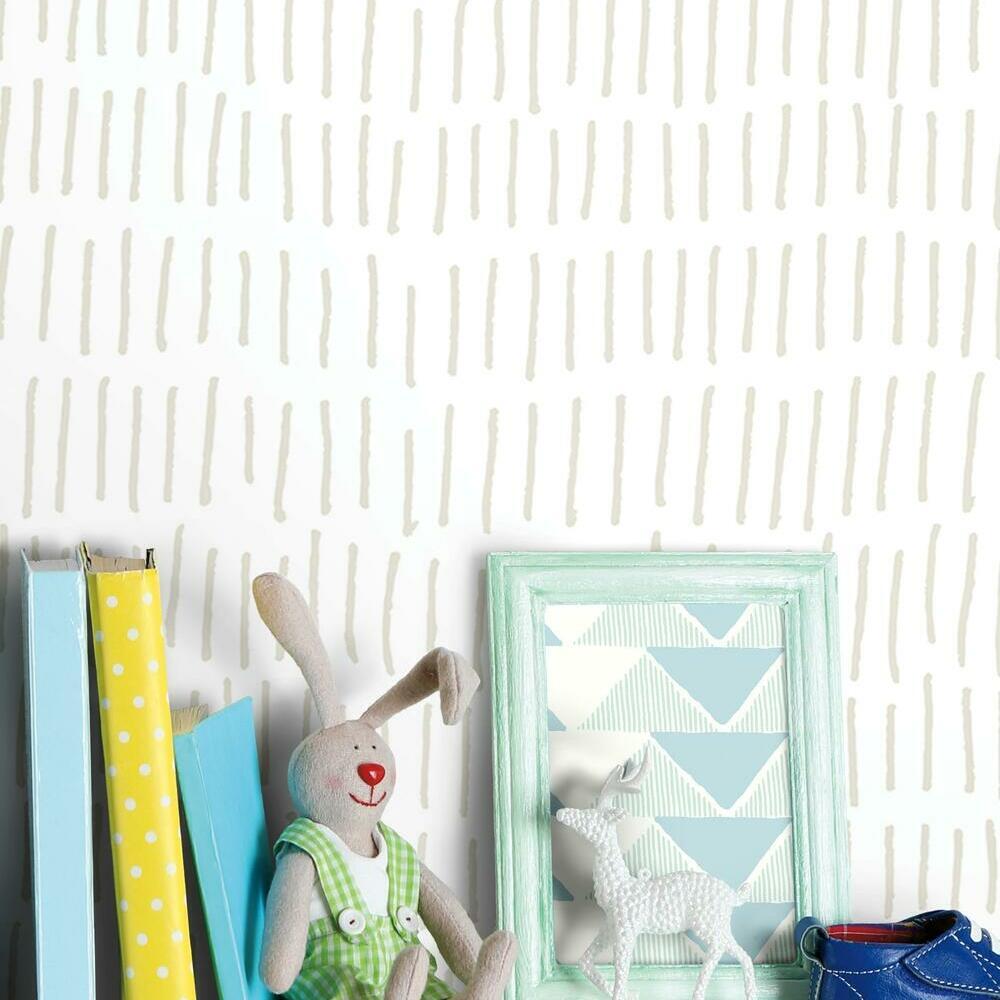 Tick Mark Peel and Stick Wallpaper Peel and Stick Wallpaper RoomMates   