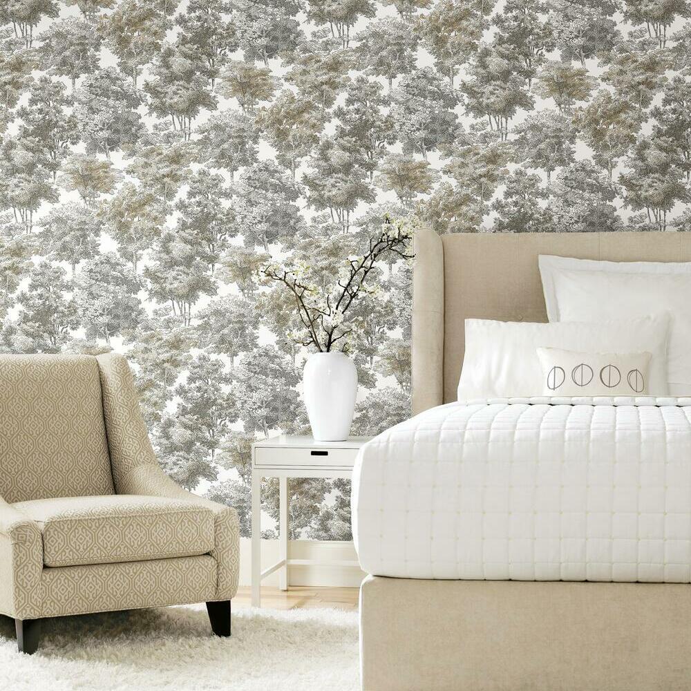 Old World Trees Peel and Stick Wallpaper Peel and Stick Wallpaper RoomMates   