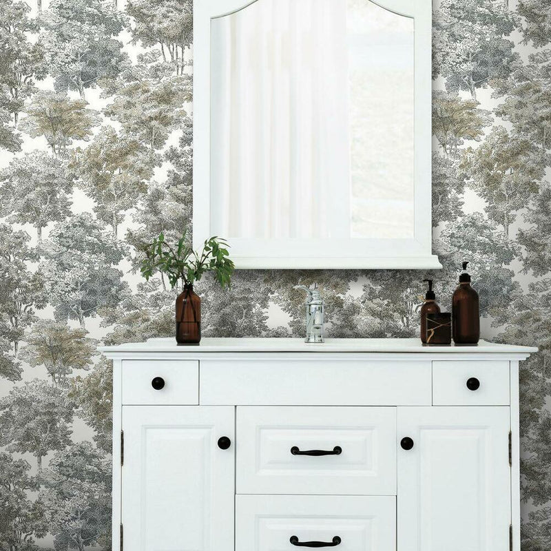 Old World Trees Peel and Stick Wallpaper Peel and Stick Wallpaper RoomMates   