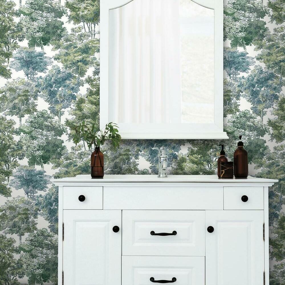 Old World Trees Peel and Stick Wallpaper Peel and Stick Wallpaper RoomMates   