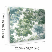 Old World Trees Peel and Stick Wallpaper Peel and Stick Wallpaper RoomMates   