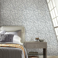 Curly Strokes Peel and Stick Wallpaper Peel and Stick Wallpaper RoomMates   