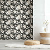 Poppy Floral Peel and Stick Wallpaper Peel and Stick Wallpaper RoomMates   